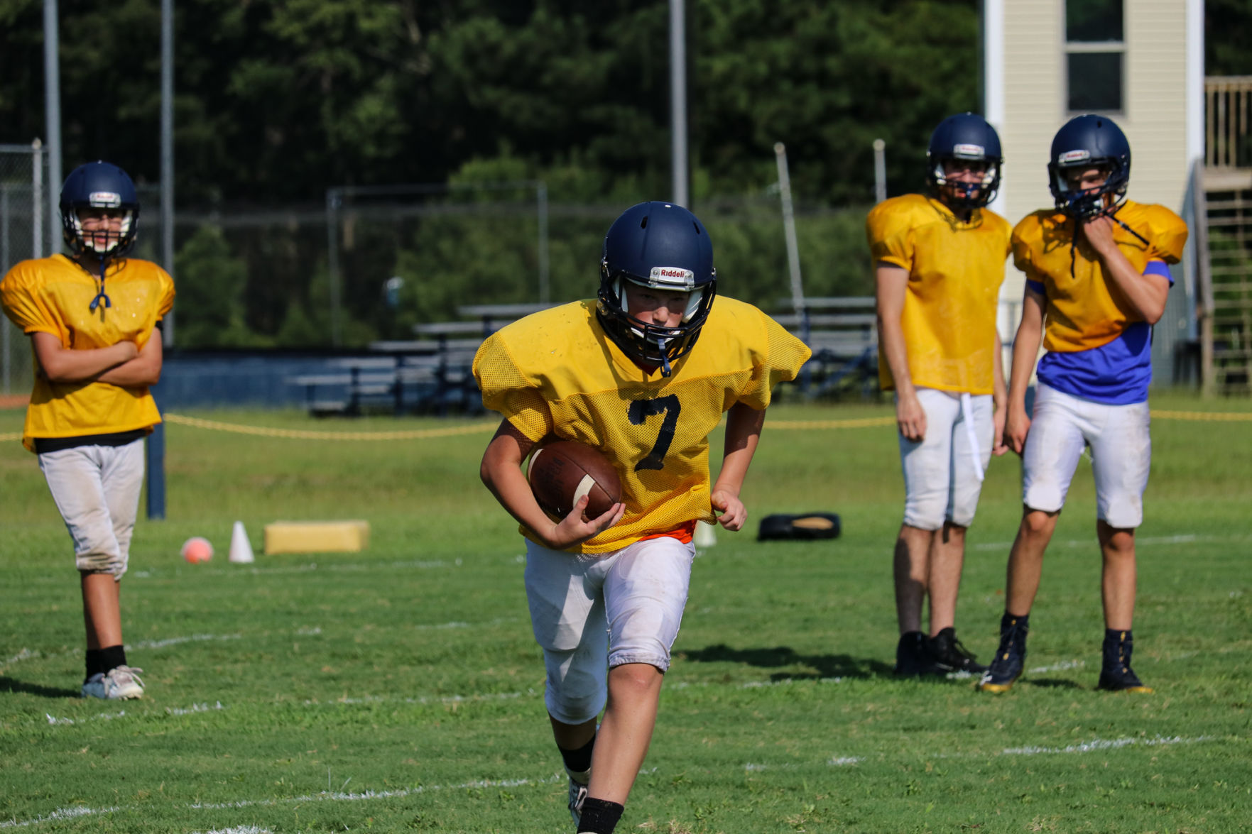 The King's Academy Football Practice